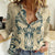 Polynesian Women Casual Shirt Warrior Skull with Tribal Patterns Tattoo Design TS04 Female Yellow - Polynesian Pride