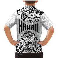 Hawaii Family Matching Mermaid Dress and Hawaiian Shirt with Polynesian Turtle TS04 - Polynesian Pride