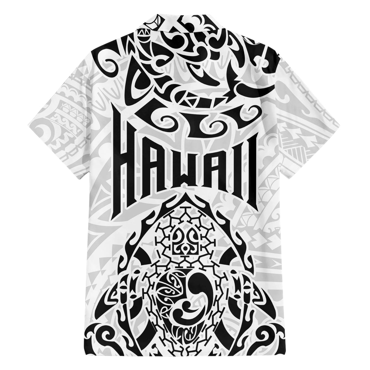 Hawaii Family Matching Short Sleeve Bodycon Dress and Hawaiian Shirt with Polynesian Turtle TS04 - Polynesian Pride