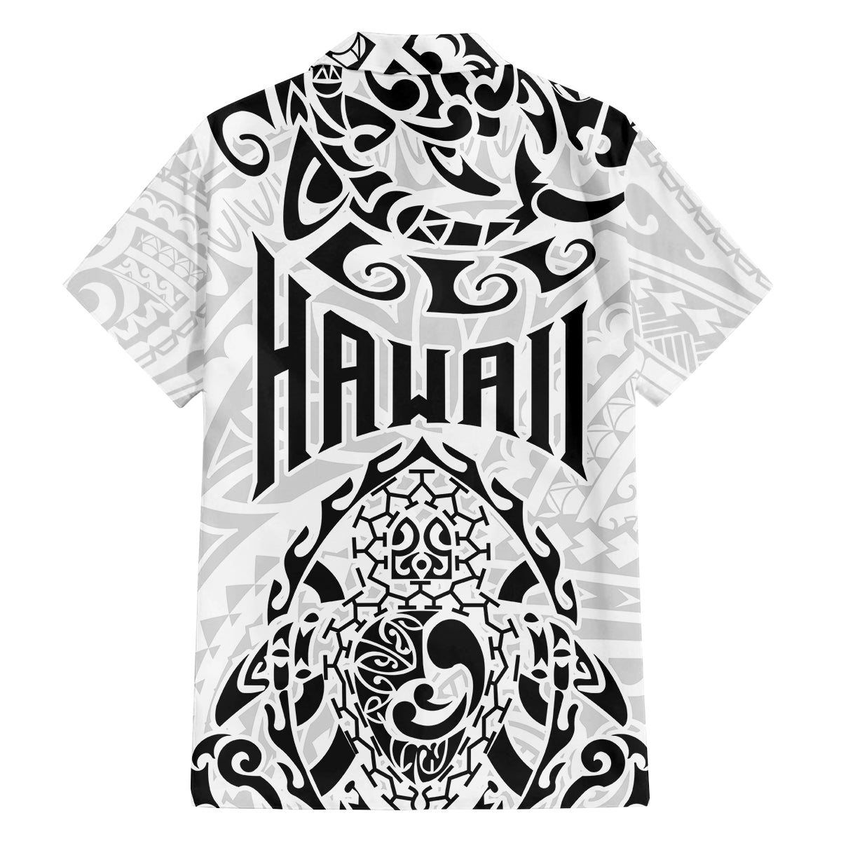 Hawaii Family Matching Tank Maxi Dress and Hawaiian Shirt with Polynesian Turtle TS04 - Polynesian Pride