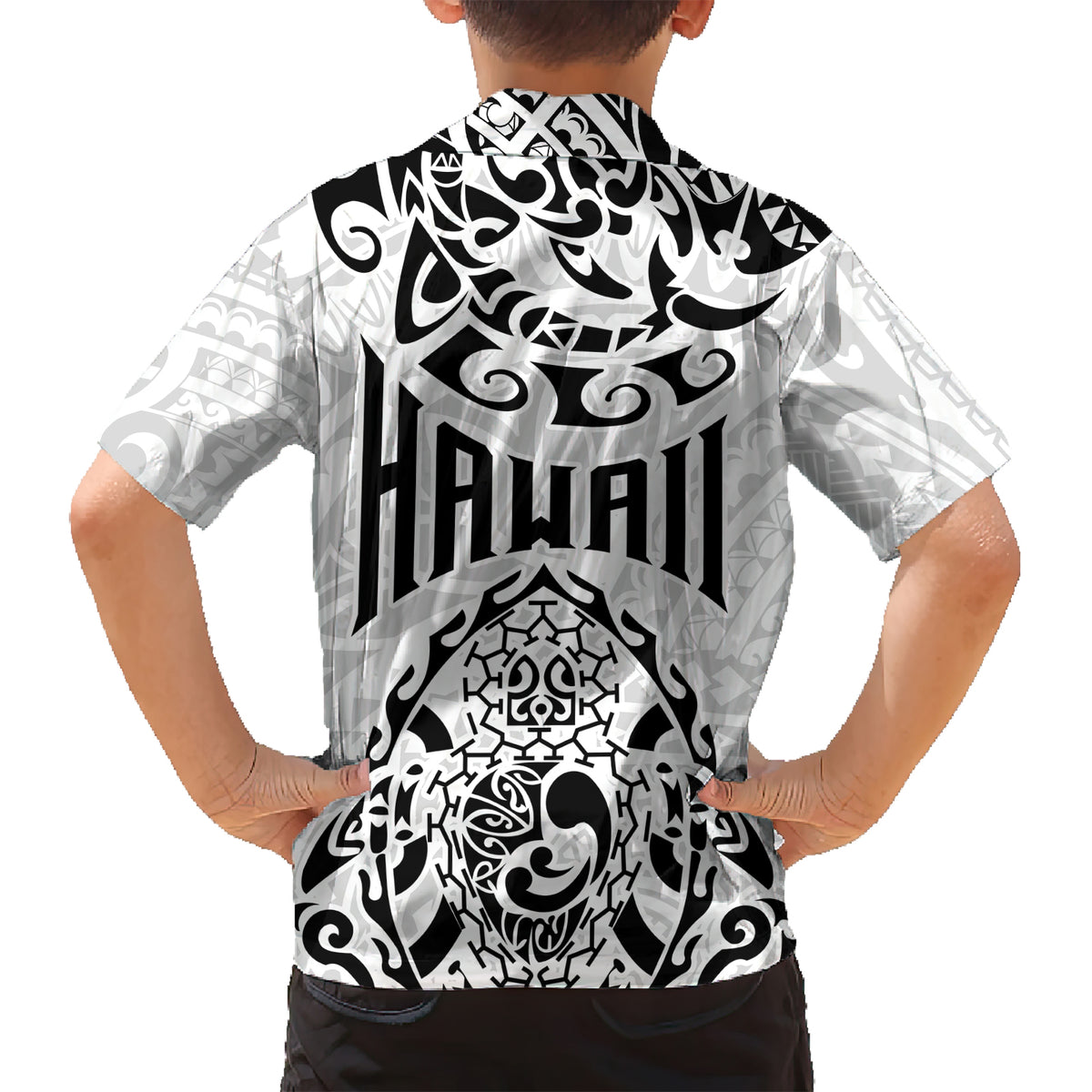 Hawaii Hawaiian Shirt with Polynesian Turtle TS04 - Polynesian Pride