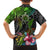 Polynesian Kid Hawaiian Shirt Whales and Compass Gradient Pattern TS04 - Polynesian Pride