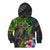 Polynesian Kid Hoodie Whales and Compass Gradient Pattern TS04 - Polynesian Pride