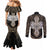 Polynesian Hawaii Tattoo Couples Matching Mermaid Dress and Long Sleeve Button Shirts TS04 - Polynesian Pride