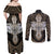 Polynesian Hawaii Tattoo Couples Matching Off Shoulder Maxi Dress and Long Sleeve Button Shirts TS04 - Polynesian Pride