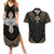 Polynesian Hawaii Tattoo Couples Matching Summer Maxi Dress and Hawaiian Shirt TS04 Multicolor - Polynesian Pride