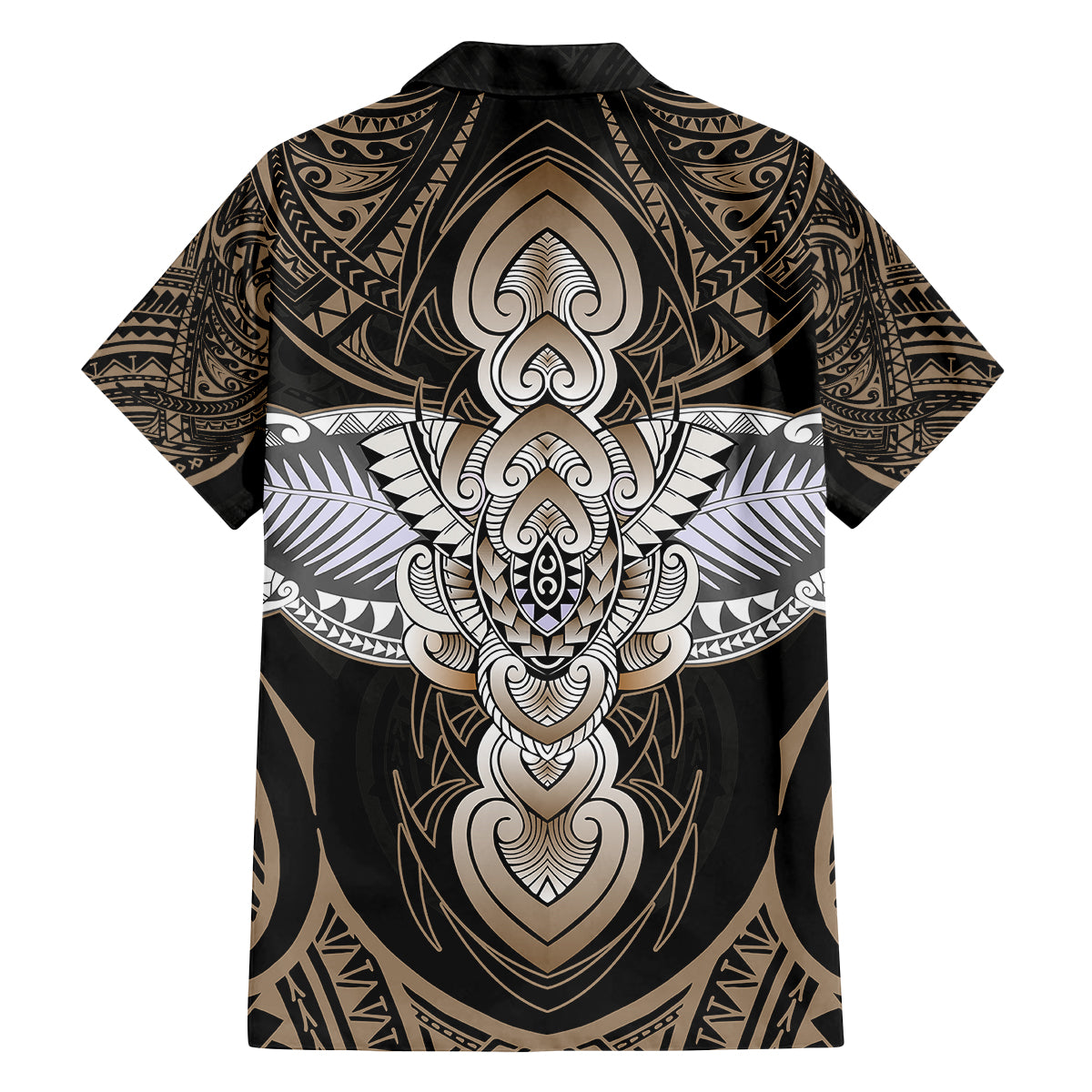 Polynesian Hawaii Tattoo Family Matching Tank Maxi Dress and Hawaiian Shirt TS04 - Polynesian Pride