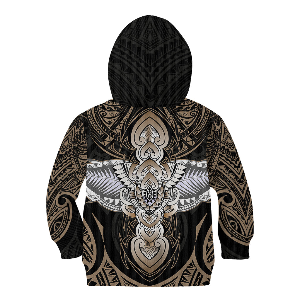 Polynesian Hawaii Tattoo Kid Hoodie TS04 - Polynesian Pride