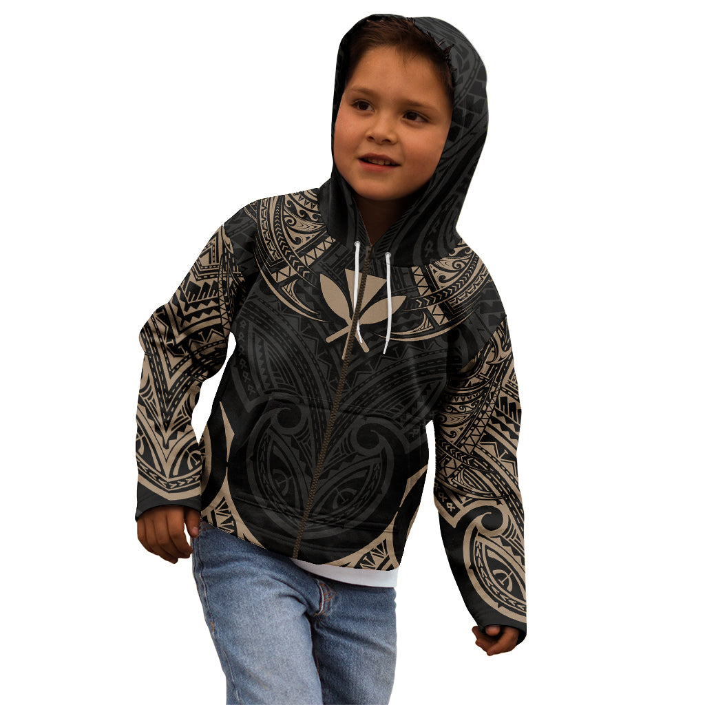 Polynesian Hawaii Tattoo Kid Hoodie TS04 - Polynesian Pride