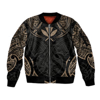 Polynesian Hawaii Tattoo Sleeve Zip Bomber Jacket TS04 Unisex Multicolor - Polynesian Pride