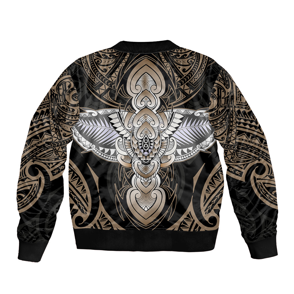 Polynesian Hawaii Tattoo Sleeve Zip Bomber Jacket TS04 - Polynesian Pride