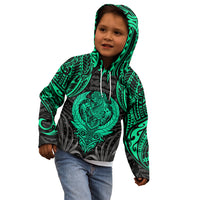 Polynesian Kid Hoodie Abstract Tiki TS04 - Polynesian Pride