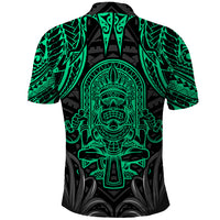 Polynesian Polo Shirt Abstract Tiki TS04 - Polynesian Pride