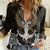 Polynesian Swordfish Women Casual Shirt with Anchor Pattern and Tribal Turtle TS04 - Polynesian Pride