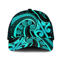 Turquoise New Zealand Mangopare Classic Cap Aotearoa Maori Koru Style LT14