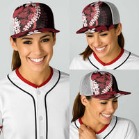 Ulaula Aloha Hawaii Lei Baseball Net Cap Tropical Flowers Elegant Vibe - Polynesian Pride