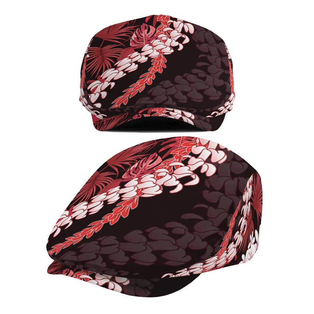 Ulaula Aloha Hawaii Lei Jeff Hat Tropical Flowers Elegant Vibe - Polynesian Pride