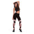 Ulaula Aloha Hawaii Lei Leggings Tropical Flowers Elegant Vibe - Polynesian Pride