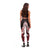 Ulaula Aloha Hawaii Lei Leggings Tropical Flowers Elegant Vibe - Polynesian Pride