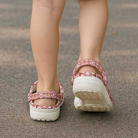 Ulaula Palaka Quilt Hawaii Clogs Shoes Hawaiian Tropical Monstera Sea Turtle