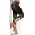 Vaiaso o le Gagana Samoa Leggings Siapo Motif Black