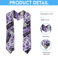 Vareau Tahiti Tiare Monstera Graduation Stole Polynesian Pattern Curve Style