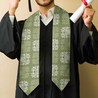 Vesuvian Green Palaka Quilt Hawaii Graduation Stole Traditional Hawaii-plaid Pattern - Polynesian Pride