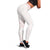 White Sunday Lotu Tamaiti Leggings Polynesian Wave Pastel Blush - Polynesian Pride