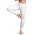 White Sunday Lotu Tamaiti Leggings Polynesian Wave Pastel Nude - Polynesian Pride