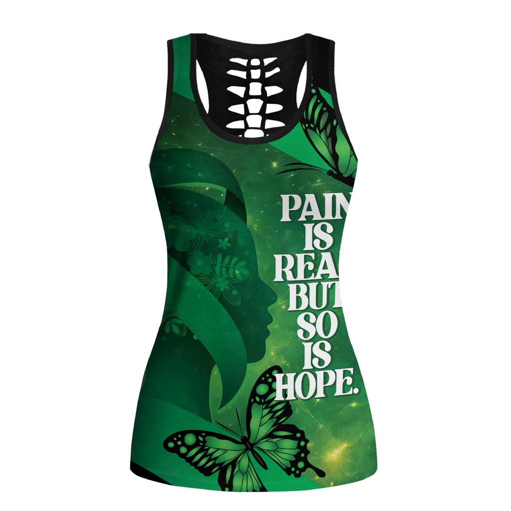 World Mental Health Awareness Month Hollow Tank Top Warriors Brave Strong Galaxy Vibes - Polynesian Pride