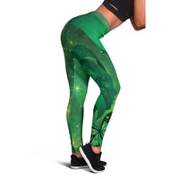 World Mental Health Awareness Month Leggings Warriors Brave Strong Galaxy Vibes - Polynesian Pride