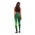 World Mental Health Awareness Month Leggings Warriors Brave Strong Galaxy Vibes - Polynesian Pride