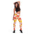 Yellow Hawaii Hibiscus Leggings Tropical Flowers Seamless Pattern - Polynesian Pride