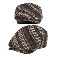 Yogyakarta Parang Batik Motifs Jeff Hat Indonesian Traditional Pattern