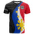 (Marshmallow Joe) Philippines T Shirt King Lapu Lapu Polynesian Pattern Unisex BLACK - Polynesian Pride