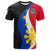 (Playboy) Philippines T Shirt King Lapu Lapu Polynesian Pattern Unisex BLACK - Polynesian Pride
