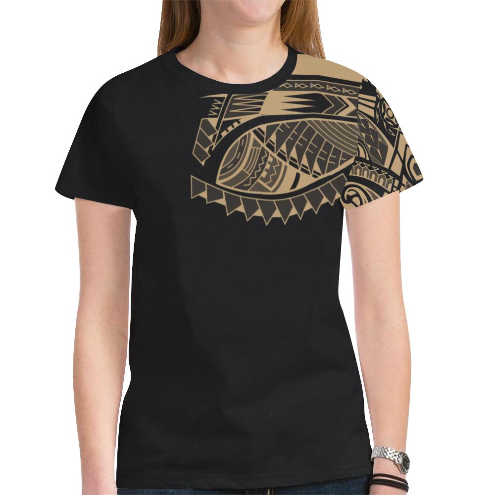 Polynesian T Shirt Polynesian Chest Tattoo Special - Polynesian Pride