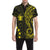 Cook Islands Short Sleeve Shirt Yellow - Polynesian Pride