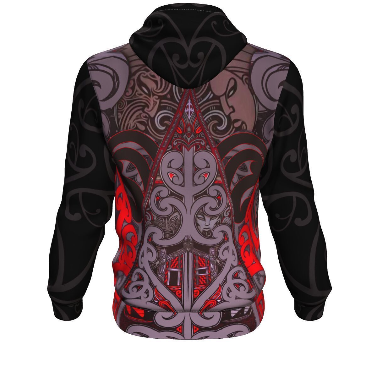 New Zealand Maori Rugby Hoodie - Polynesian Pride