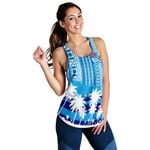 Fiji Women Tank - Fijian Tapa Flag Women Racerback Tank - Polynesian Pride
