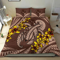 Kanaka Maoli Hawaii Bedding Set, Polynesian Turtle Plumeria - Polynesian Pride