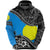 Palau Hoodie Fall In The Wave Unisex Blue - Polynesian Pride