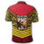 Papua New Guinea Polo Shirt Tapa Lauhala Rugby Scrum Style - Polynesian Pride