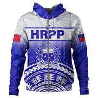 Samoa HRPP Zip Hoodie Polynesian Pattern - Polynesian Pride