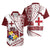 Tonga Emancipation Day Hawaiian Shirt Kupesi Pattern No.1 White LT9 Unisex - Polynesian Pride