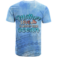 Mothers Day Elephant Watercolor Style Mix Polynesian Pattern T Shirt TS07 - Polynesian Pride