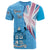 Fiji Custom T Shirt Fijian Flag Unisex Blue - Polynesian Pride