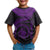 New Caledonia Polynesian Custom T Shirt New Caledonia Waves (Purple) - Polynesian Pride