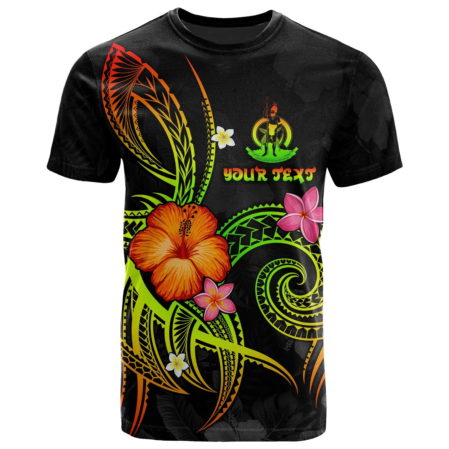 Vanuatu Polynesian Custom T Shirt Legend of Vanuatu (Reggae) Unisex Art - Polynesian Pride