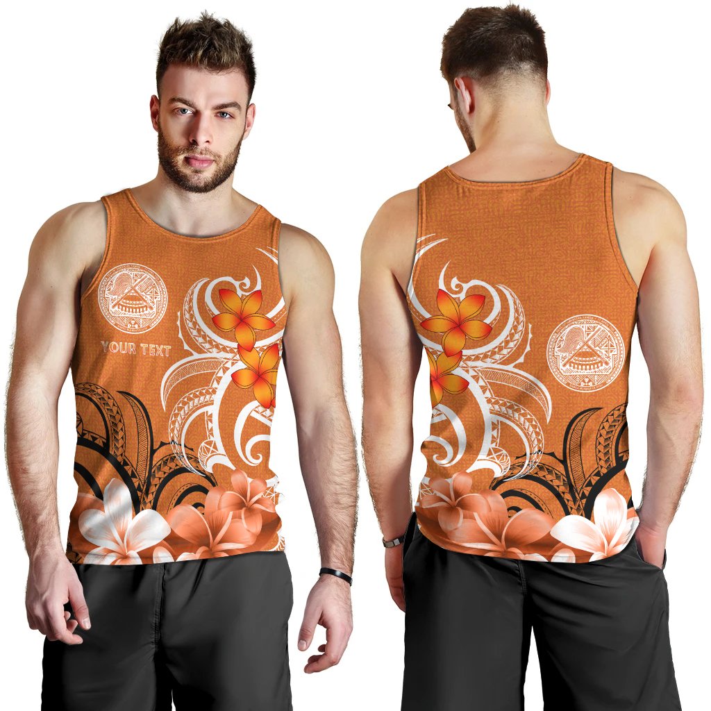 Custom American Samoa Personalised Men's Tank Top - American Samoa Spirit - Polynesian Pride